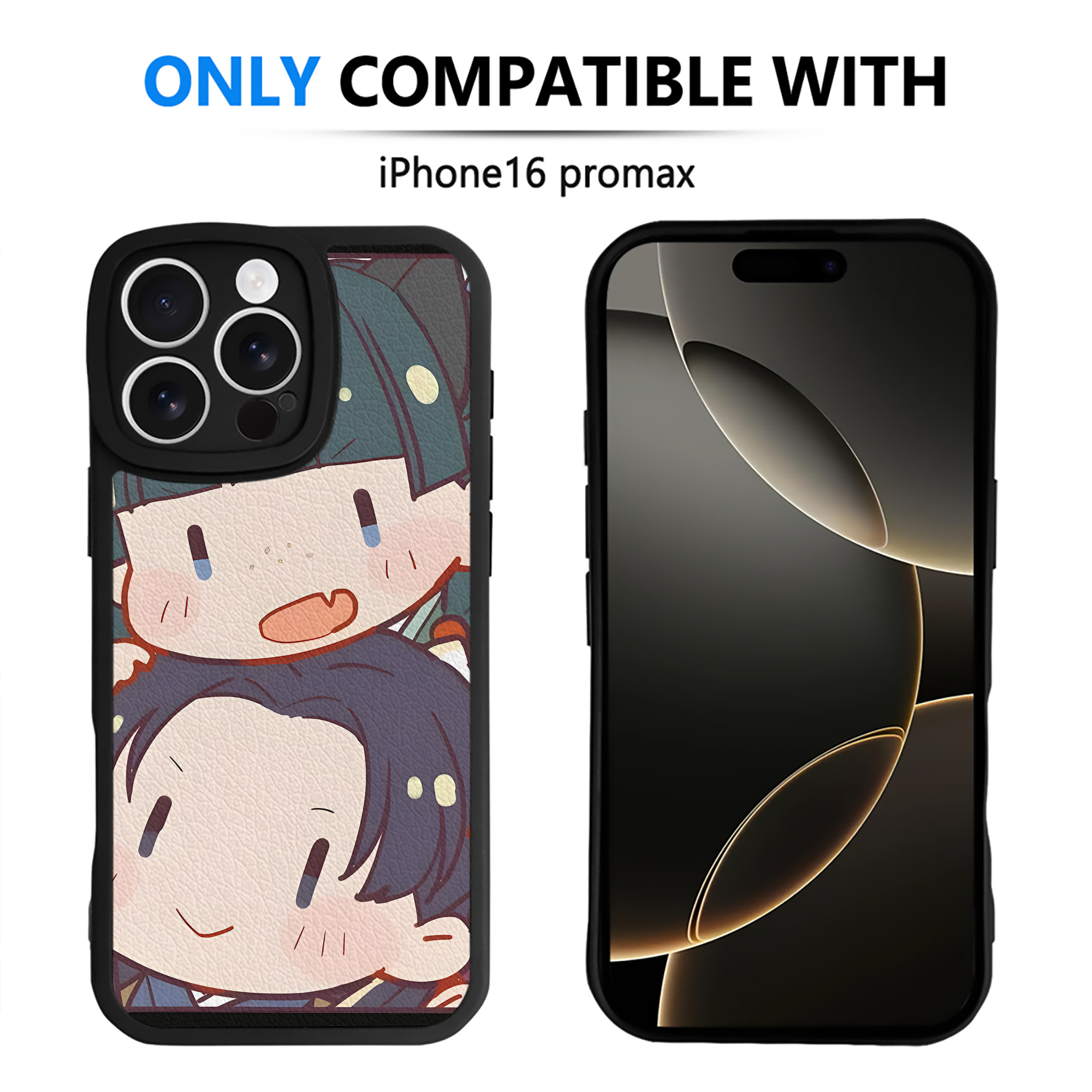 （画像用） 薬屋のひとりごと The Apothecary Diaries 【iPhone 16シリーズ対応】シリコンスマホケース（レザー調） 材質：シリコン